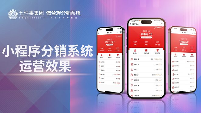小程序分销系统运营效果怎么样
