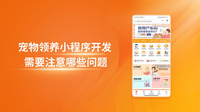 宠物领养小程序开发需要注意哪些问题