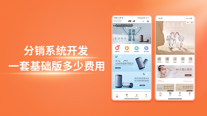 分销系统开发一套基础版多少费用
