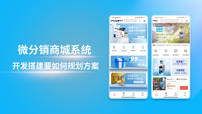 微分销商城系统开发搭建要如何规划方案