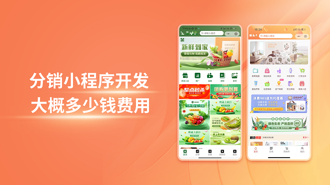 分销小程序开发大概多少钱费用