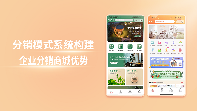 分销模式系统构建企业分销商城优势