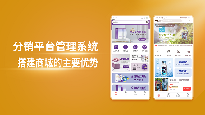 分销平台管理系统搭建商城的主要优势
